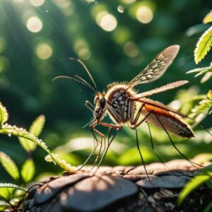 Atrakcyjne barwy przyciągające komary