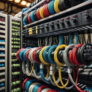 Bezpieczeństwo kablowe w szafie rack