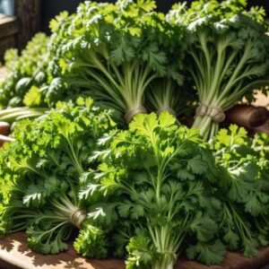 Czy można suszyć natkę pietruszki w domu