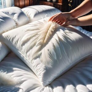 Czy poduszki z pierza są pralne