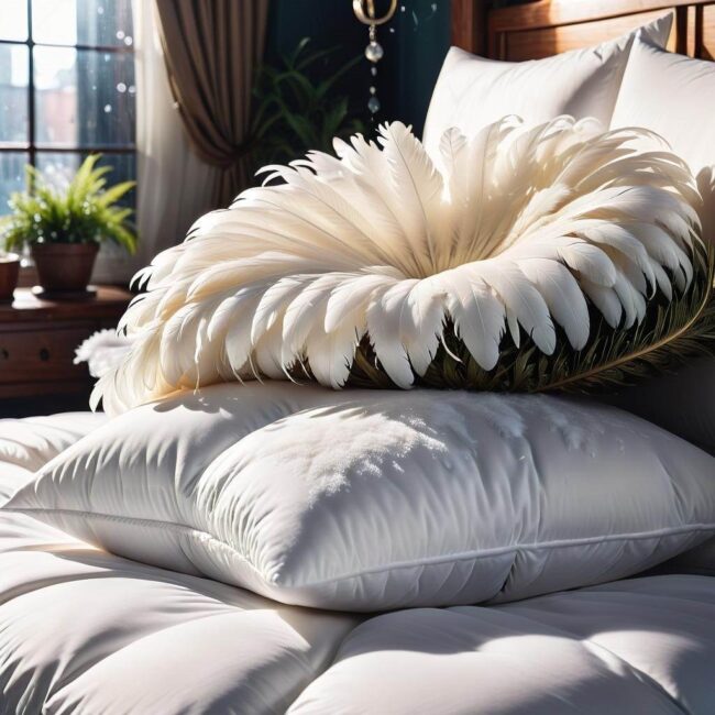 Czy poduszki z pierza schną długo po praniu