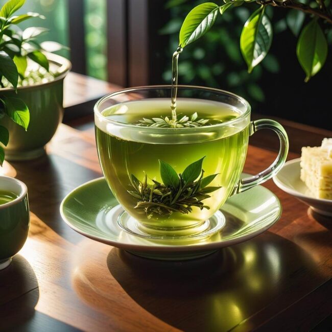 Czy zielona herbata neutralizuje działanie alkoholu