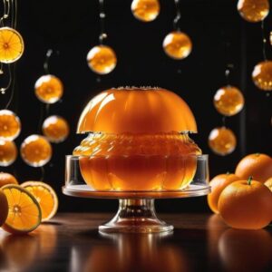 Galaretka na bazie puree pomarańczowego