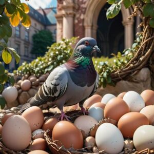 Gołąb na gnieździe ile godzin