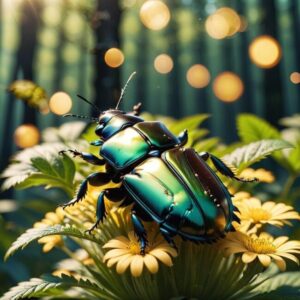 Jak daleko potrafią latać niektóre żuki