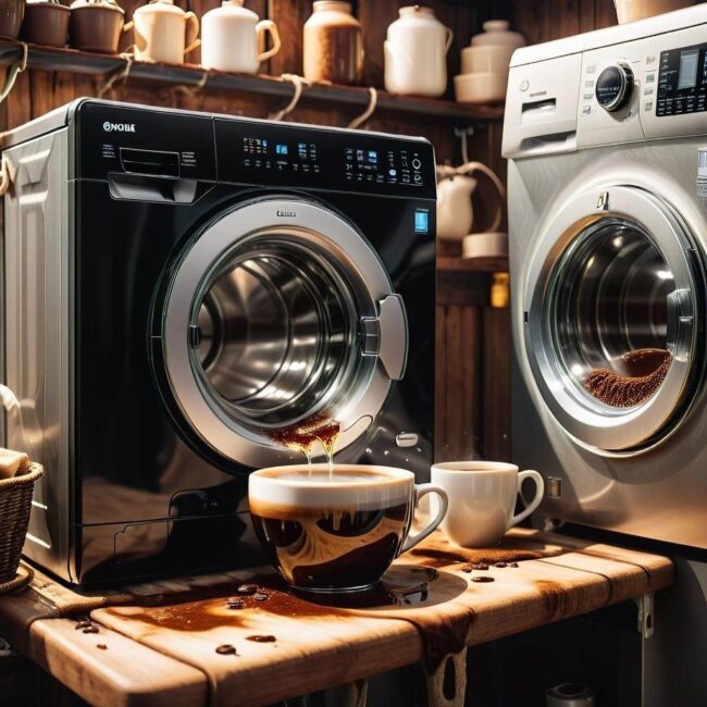 Jak prać kawę z obrusów