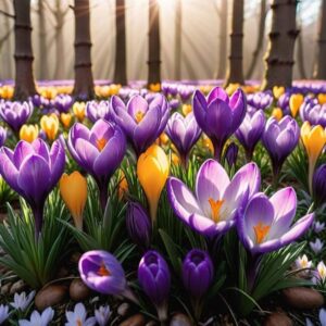 Jak przedłużyć efekt kwitnienia krokusów w ogrodzie