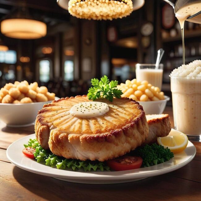 Kalorie w schabowym z panierką