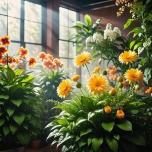 Kwiaty domowe a zdrowe powietrze w pomieszczeniach