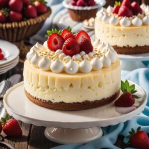 Niskokaloryczny sernik na zimno