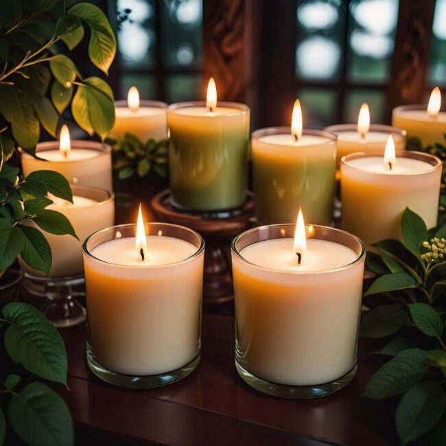 Ozdoby DIY do świec sojowych