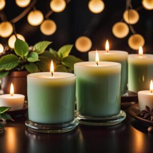 Ozdoby zrównoważone do świec sojowych