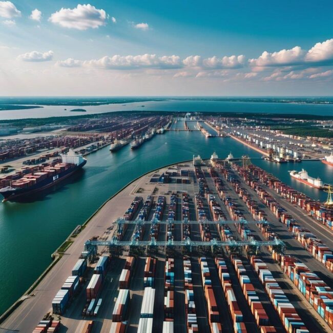 Polskie porty na mapie