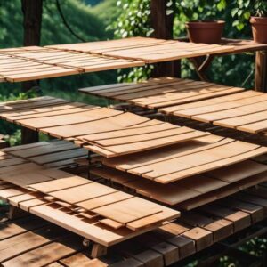 Praktyczne wskazówki do układania desek do schnięcia