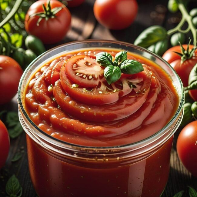 Przecier pomidorowy do sosów i zup
