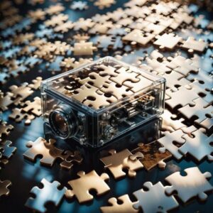 Puzzlemat z organizatorem akcesoriów