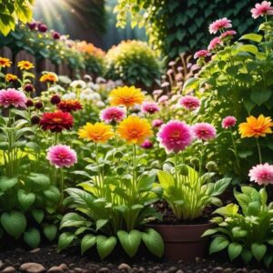 Sadzenie kwiatów na skarpie