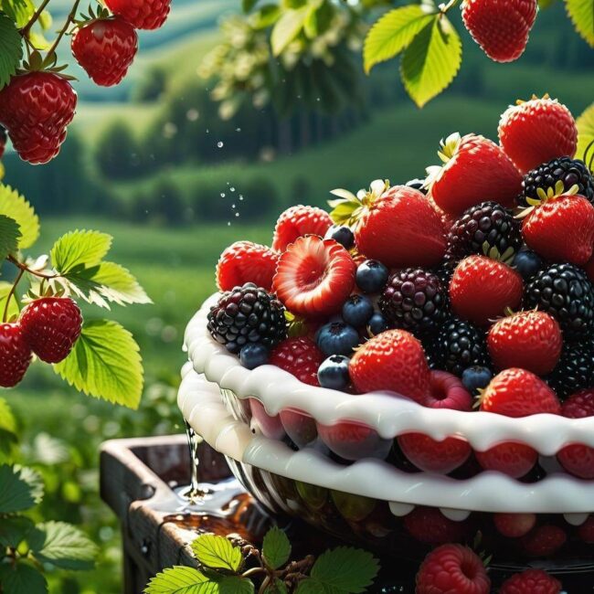 Skuteczne środki do mycia jagód w domu