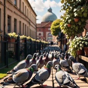 Utrzymanie czystości w gołębniku