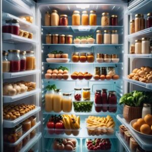 Zasady przechowywania żywności w lodówce no frost