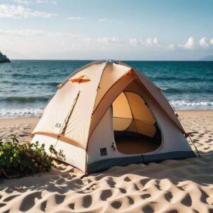 Zasady rozkładania namiotu na plaży