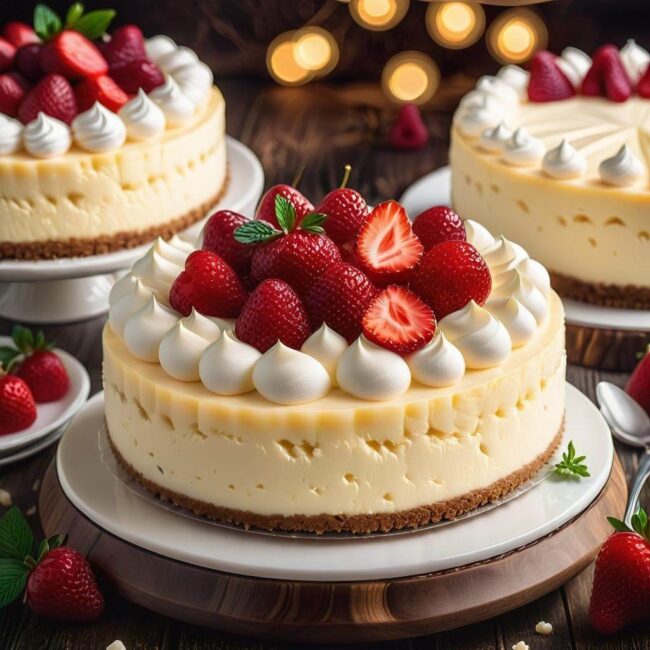 Zdrowa wersja sernika bez pieczenia